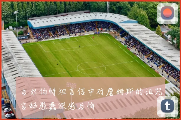 吉尔伯特坦言信中对詹姆斯的诅咒言辞愚蠢深感后悔